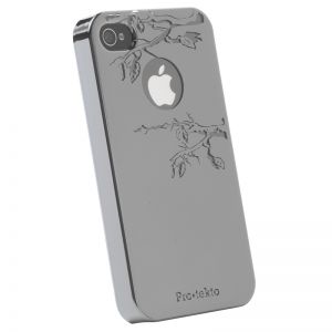 Чехол Reflekt Pro-tekto Forbidden Fruit Case Gun Metal for iPhone 4 (PT1303)